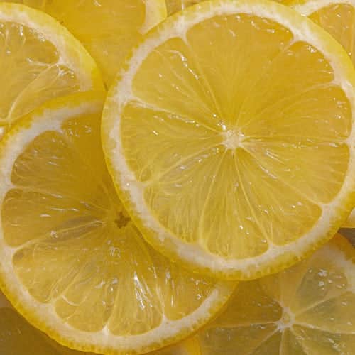 cleaning tools with lemon and salt