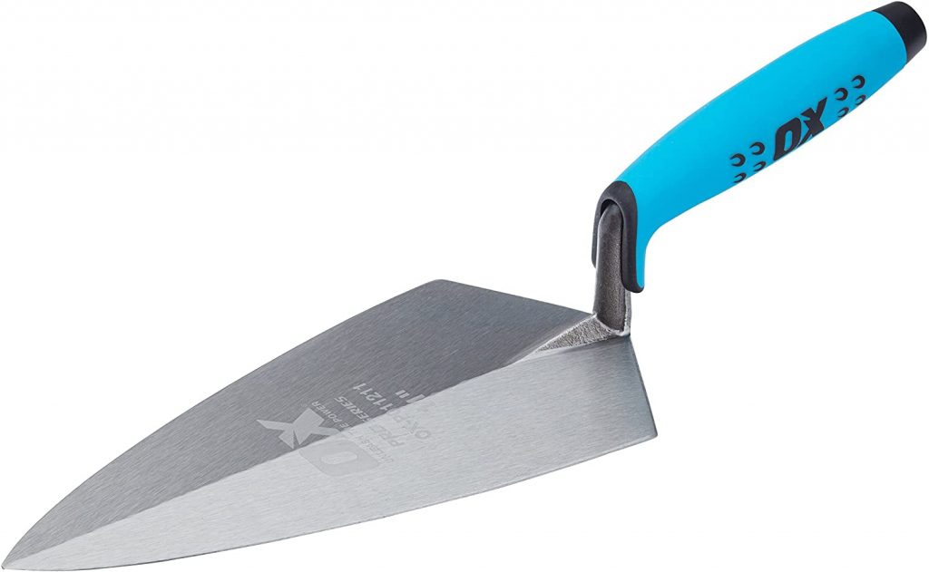 ox pro bricklaying trowel