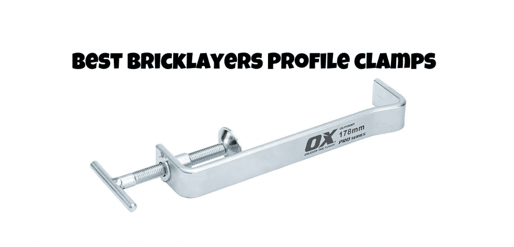 best bricklayers profile clamps