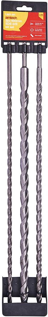 Amtech E0692 SDS Drill Bit Set with 600 mm Length