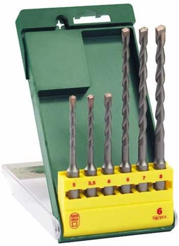 Bosch 6 Piece SDS-plus Masonry drill Bit Set: