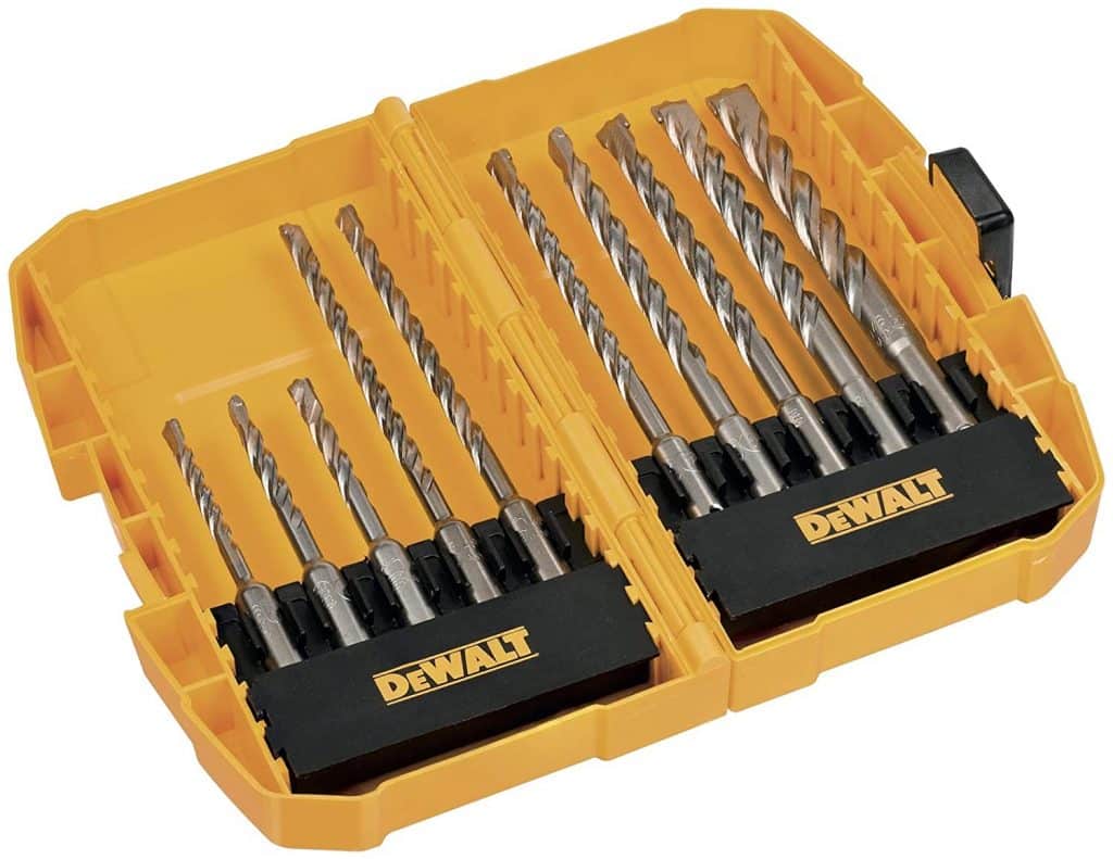 dewalt drill bit set masonry