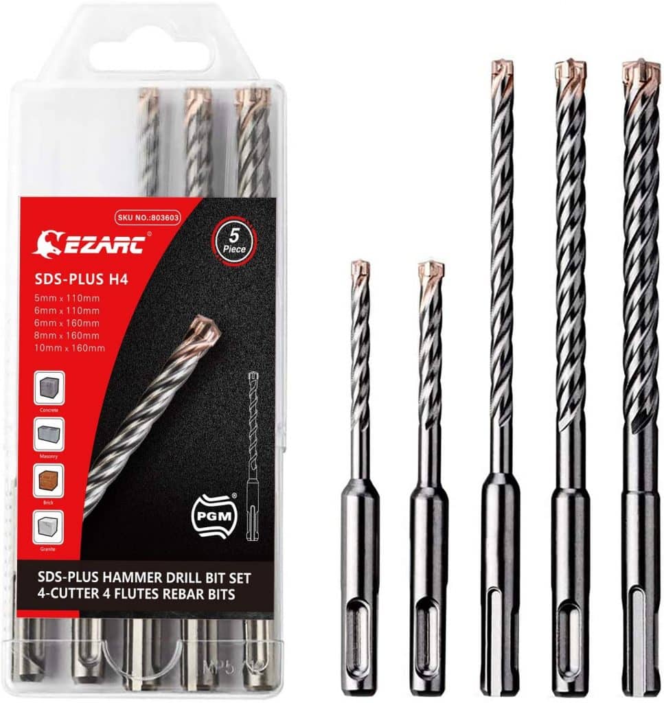 EZARC PGM Masonry concrete Drill Bit Set