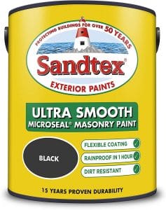 Black Sandtex ultra smooth