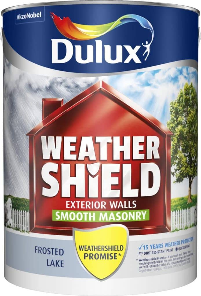 Frosted Lake Dulux Weather Shield Smooth Masonry Paint