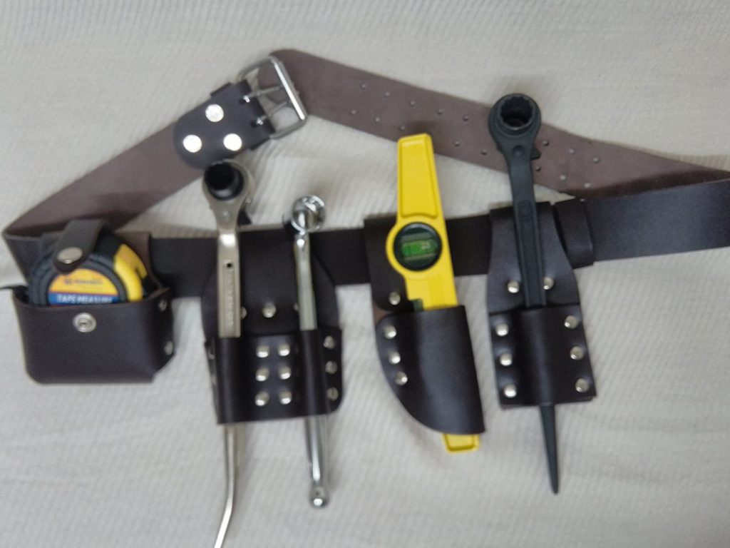 New Edition Scaffolding Leather Tool Belt 