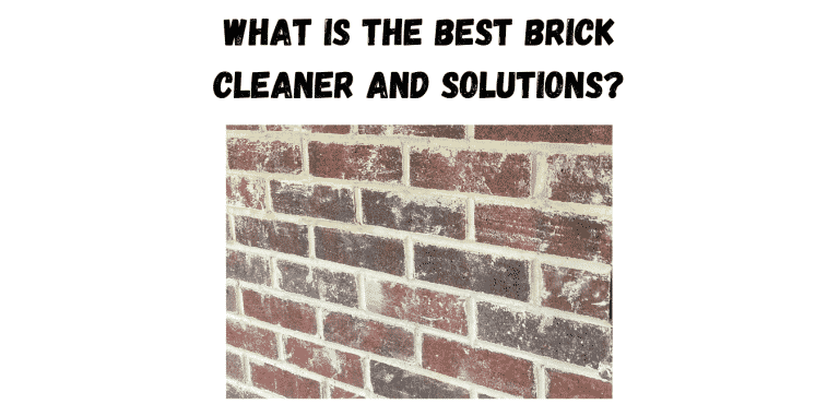 Best Brick Cleaner And Solutions For Cleaning Bricks 3 768x370 