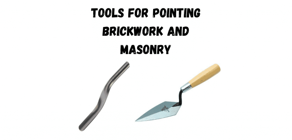 tools for pointing brickwork and masonry