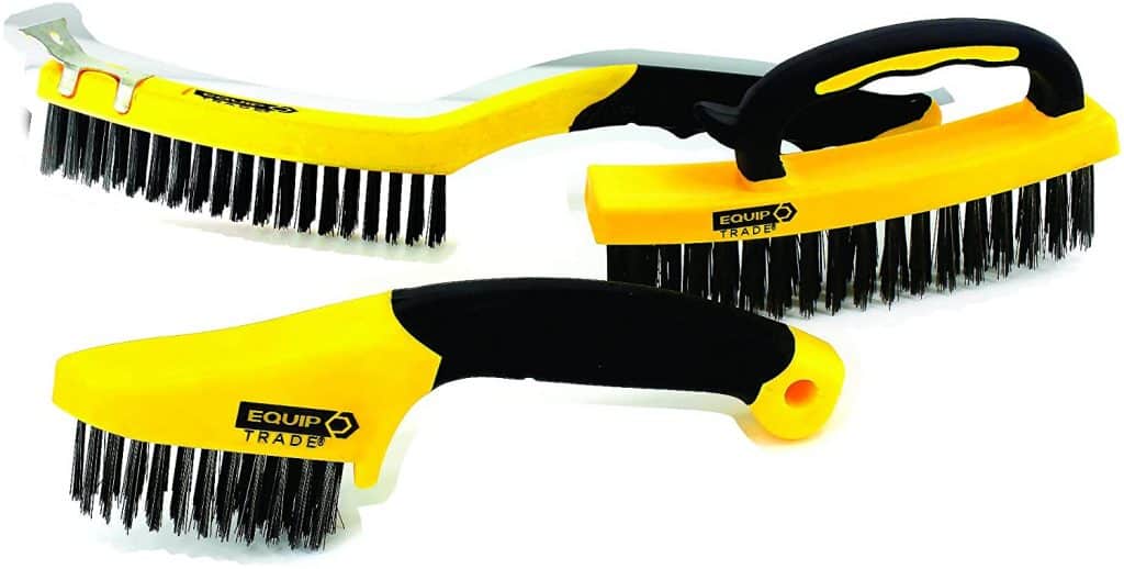 equip trade brush set for cleaning bricks
