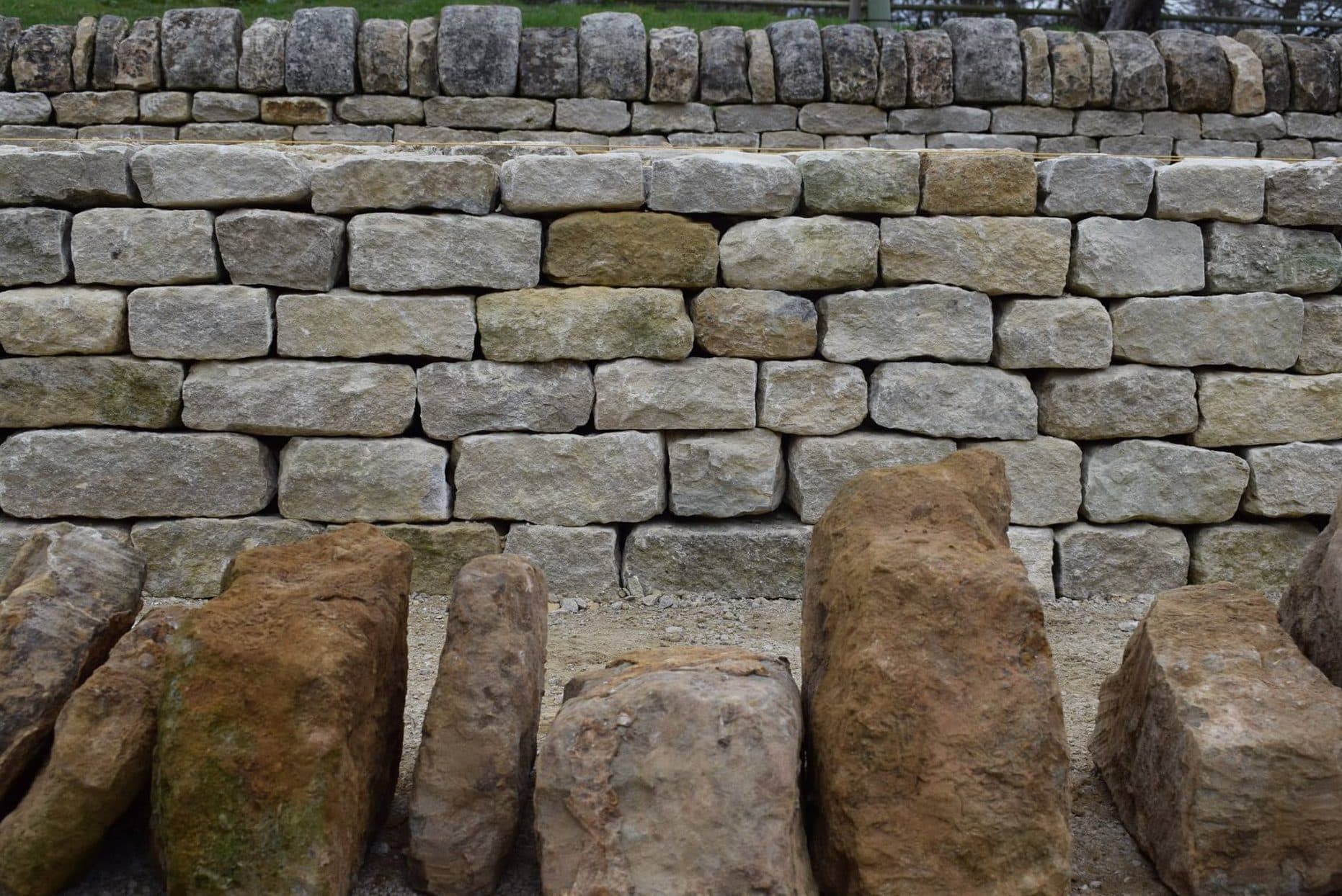 dry stone wall capping stones