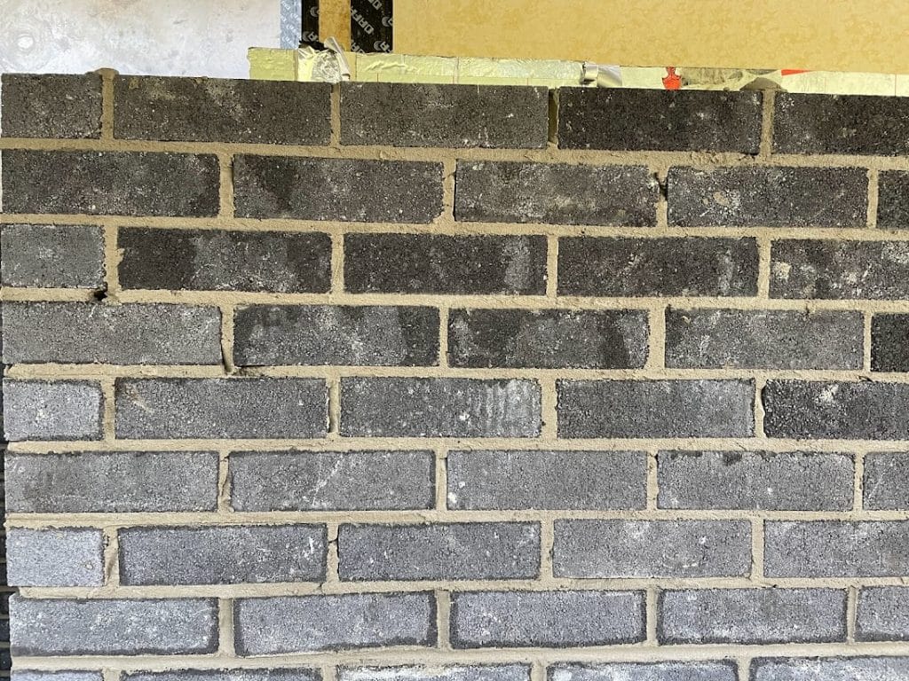 brickwork ready for pointing